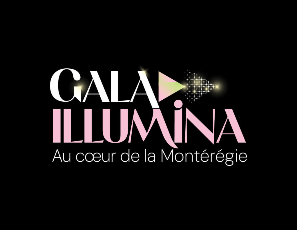 La Chambre de commerce et d’industrie Vallée-du-Richelieu – Rouville (CCIVRR), création du nom et de l’identité visuelle du Gala Illumina